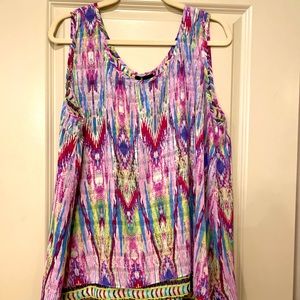 New Directions Reversible Tank Blouse